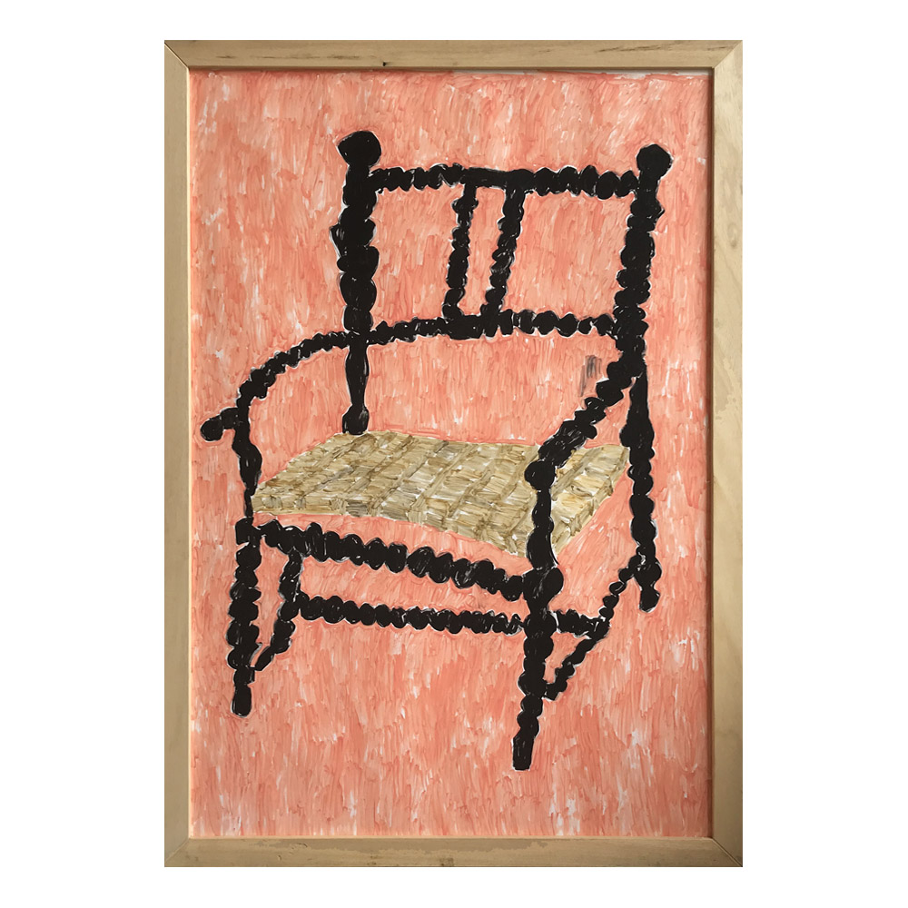 Peach seat by Miss Goffetown