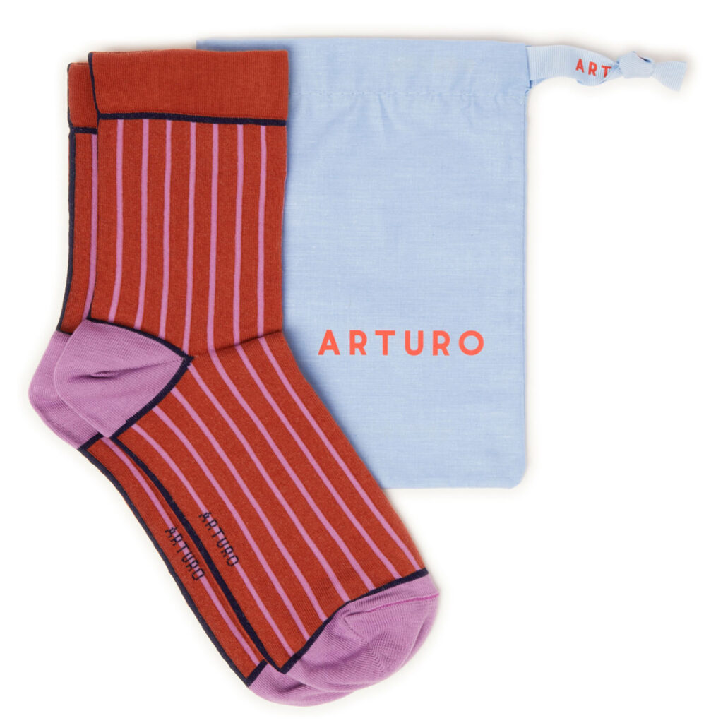 Arturo riga dritto - red/pink
