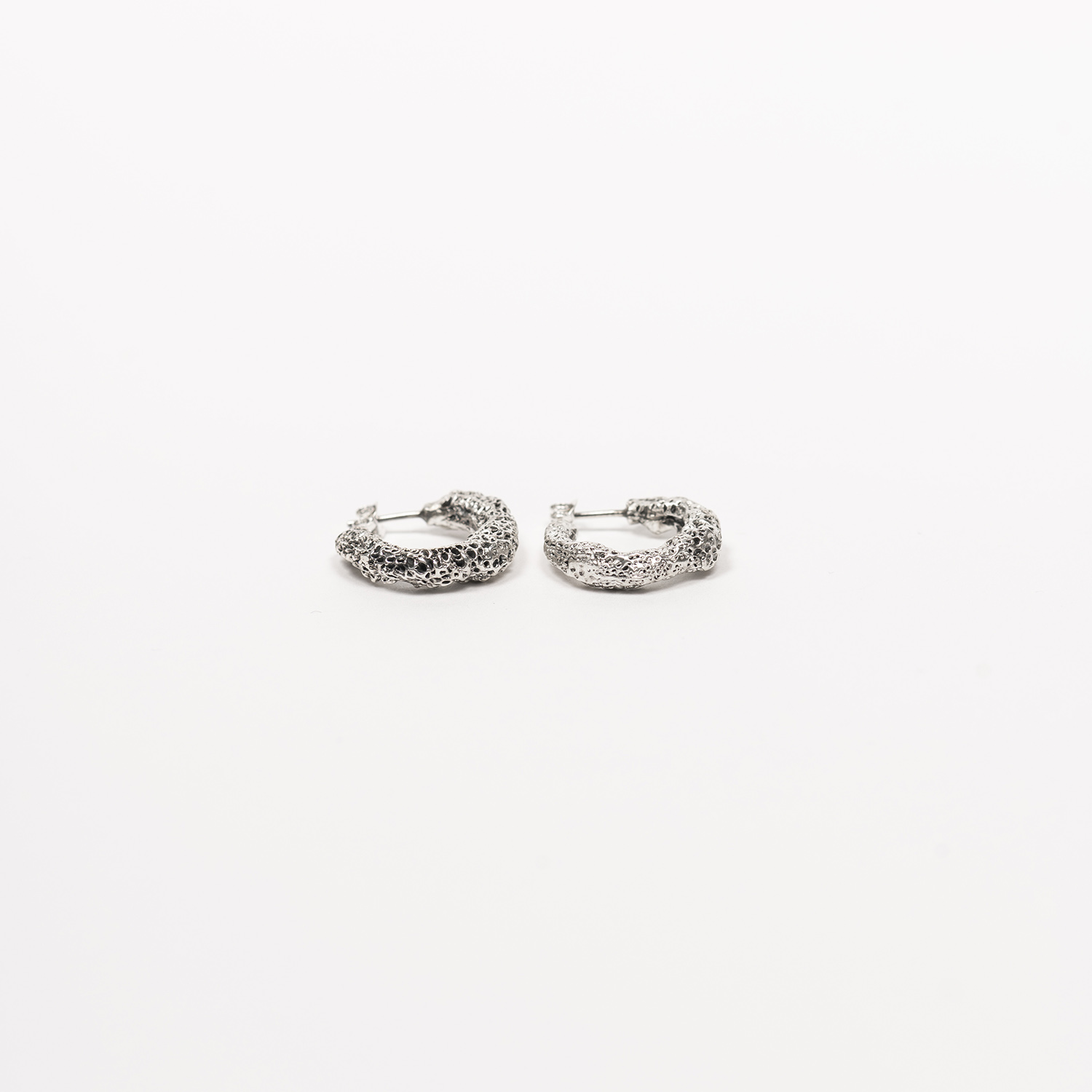 Corallo silver earrings