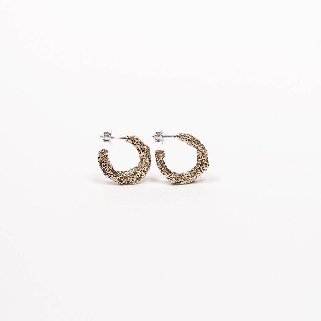 Corallo bronze earrings