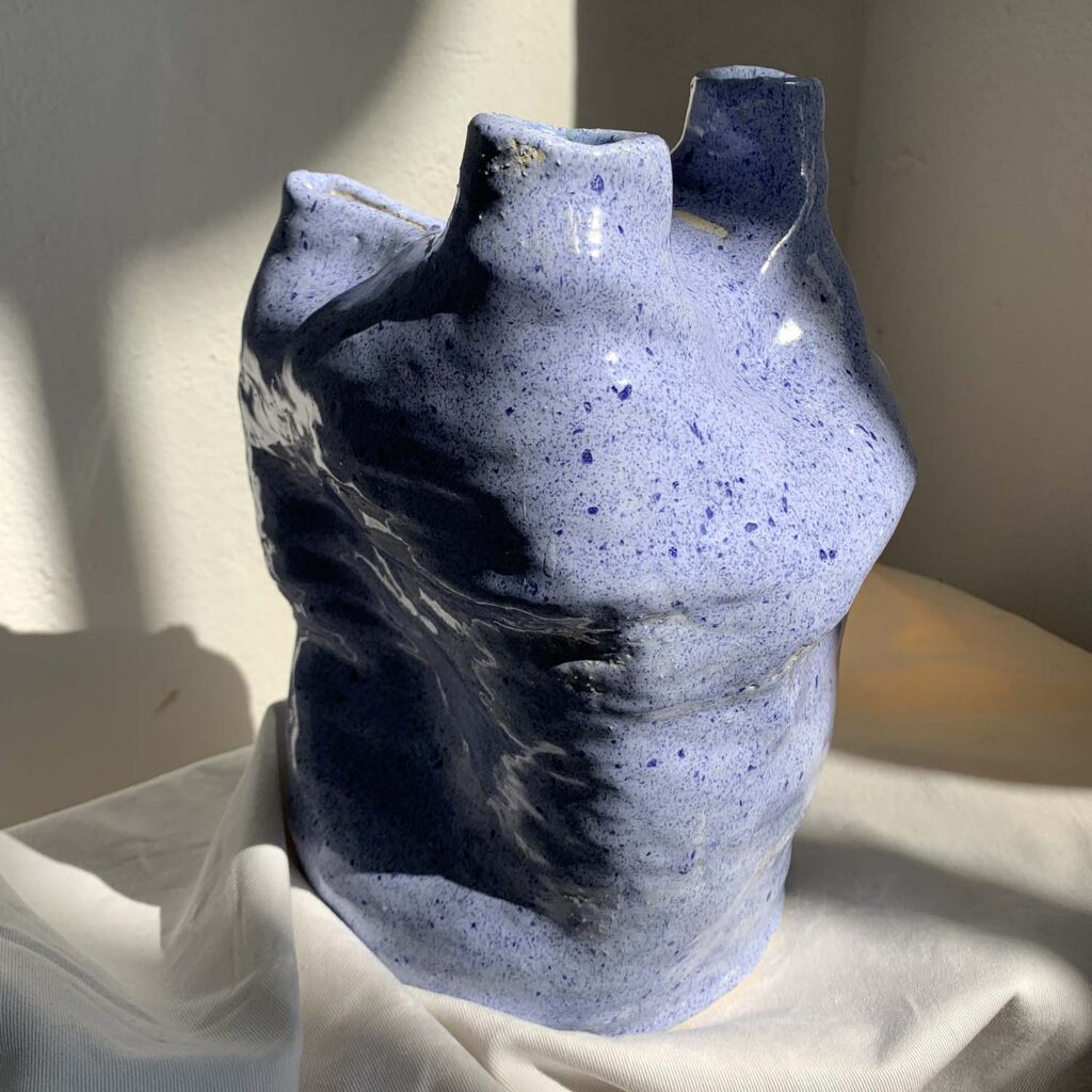 Candle holder vase