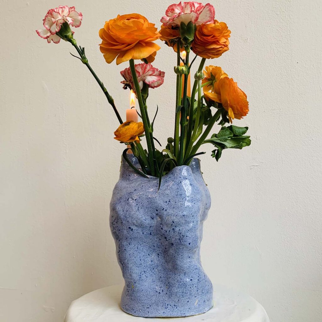Candle holder vase
