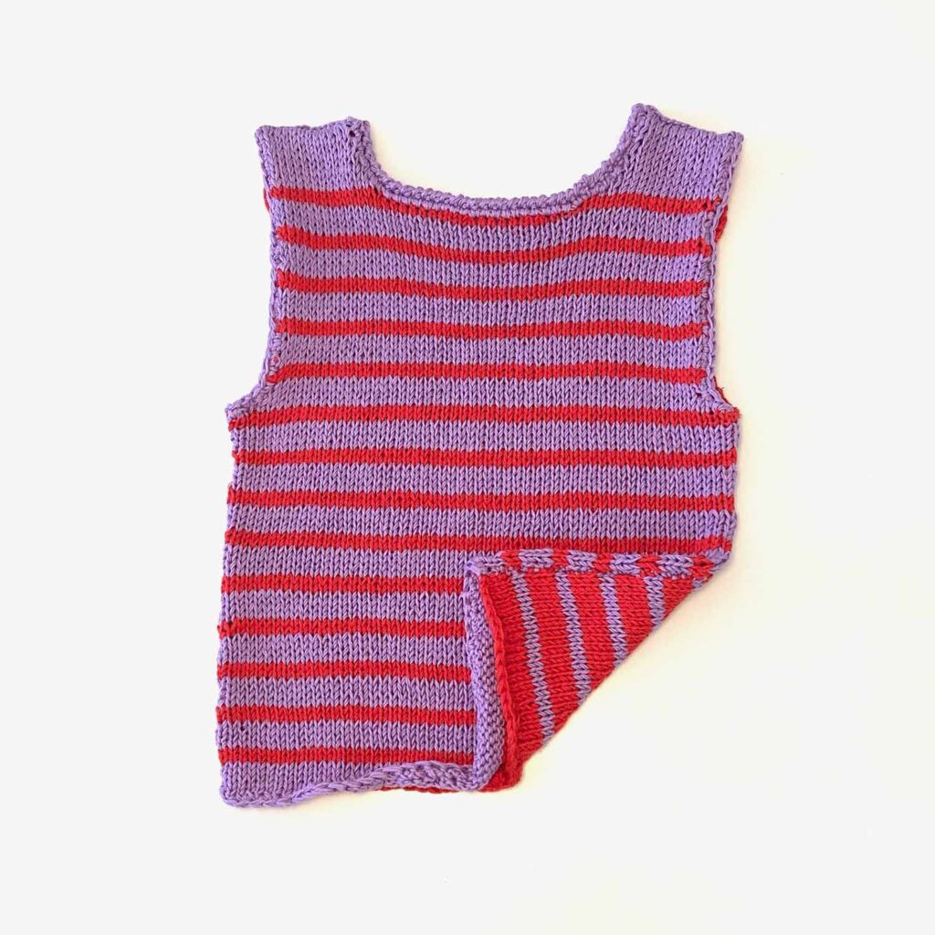 Olimpia lilac-coral vests