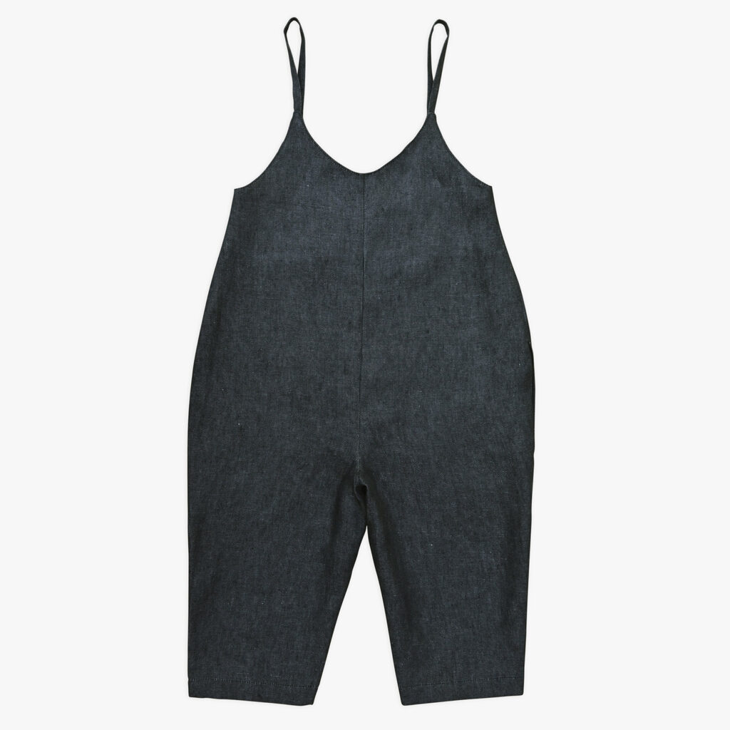Isidora jeans overalls and Chiara top