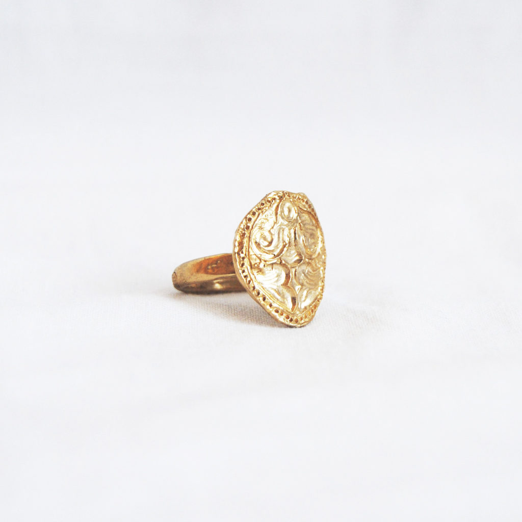 Venus bronze ring