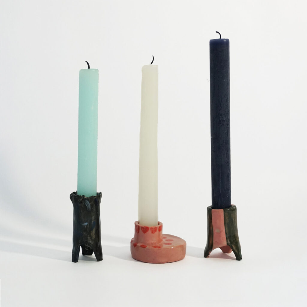 Tris candle holder