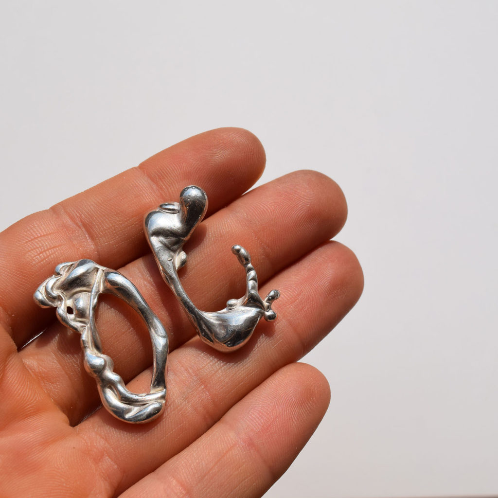 Lava earrings III