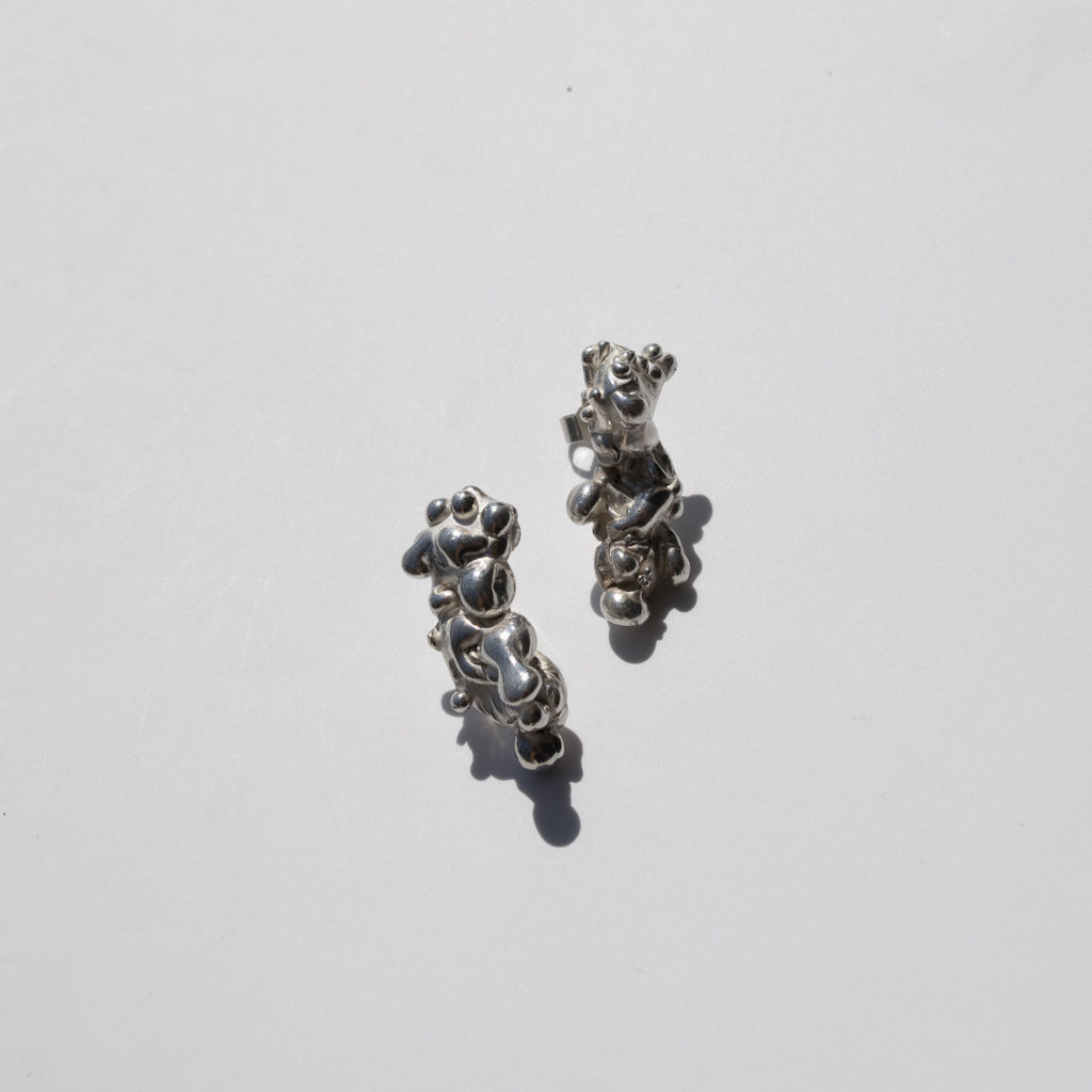 Lava earrings IV