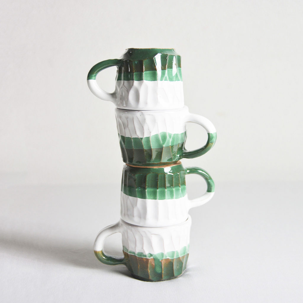 Coffee cups with handle
