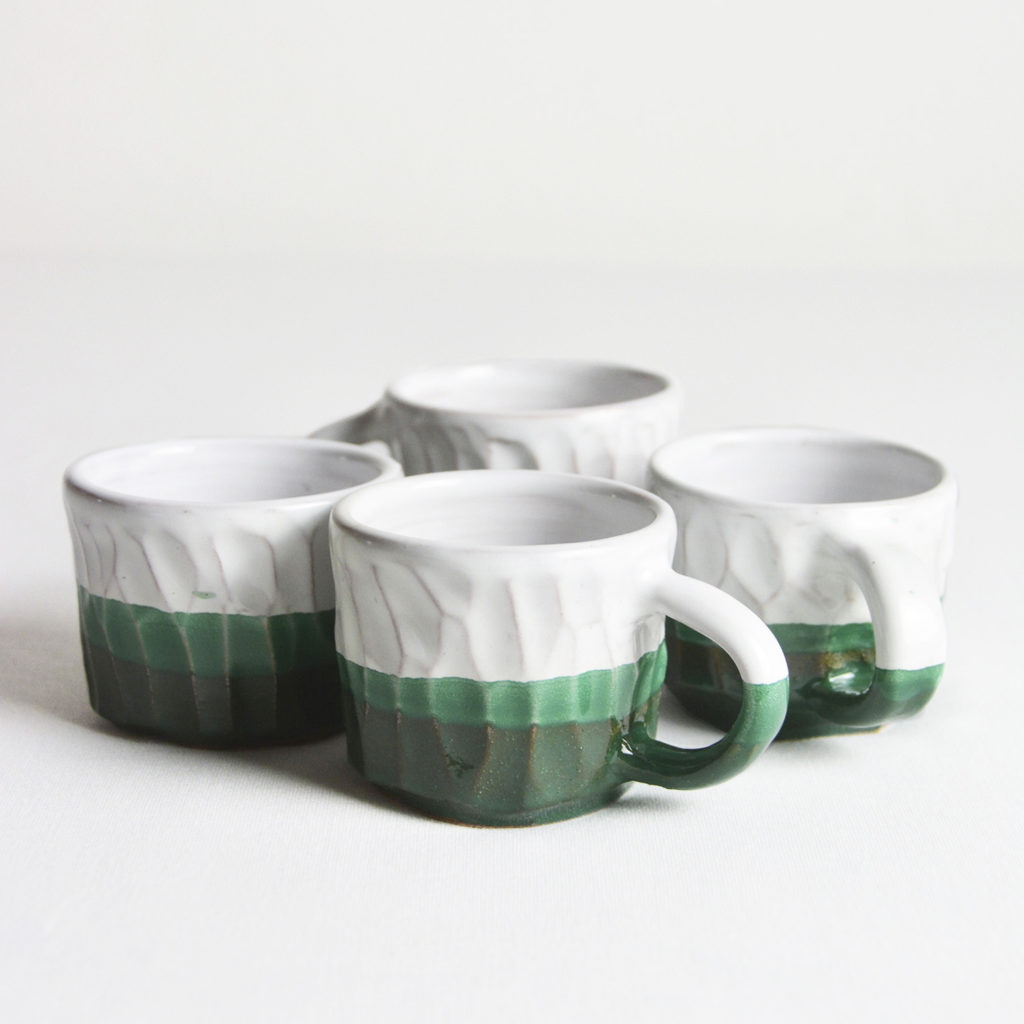Coffee cups with handle