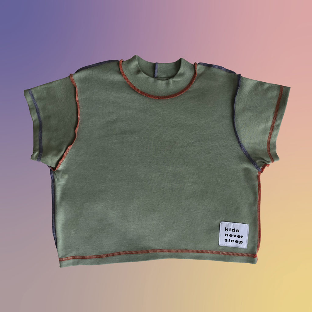 Party t-shirt olive